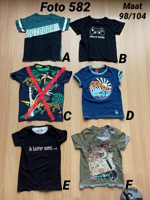 Shirt jongen maat 98 / 104 zgan *foto 582*, Kinderen en Baby's, Kinderkleding | Maat 98, Zo goed als nieuw, Jongen, Shirt of Longsleeve