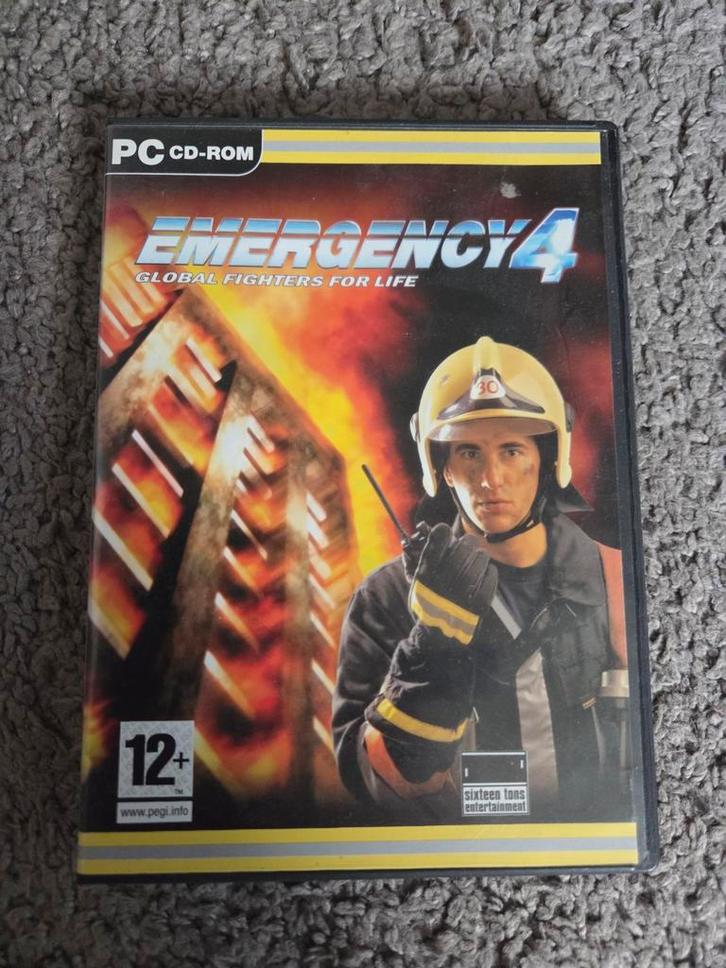 Emergency 4 - PC CD-ROM - Actie & Simulatie, Spelcomputers en Games, Games | Pc, Gebruikt, Simulatie, 3 spelers of meer, Vanaf 12 jaar