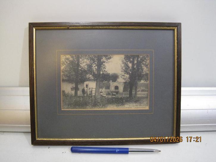 haagschepoort wachters woning breda in lijst (369), Verzamelen, Foto's en Prenten, Gebruikt, Overige onderwerpen, Voor 1940, Ophalen of Verzenden