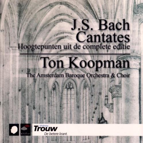 BACH Cantates hoogtepunten CD KOOPMAN CHALLENGE, Cd's en Dvd's, Cd's | Klassiek, Gebruikt, Vocaal, Barok, Ophalen of Verzenden