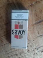 Vintage Savoy Sigarettenpakje, Verzamelen, Ophalen of Verzenden, Gebruikt
