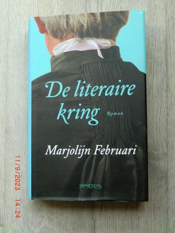 Marjolijn Februari - De literaire kring (Hardcover met s.o.)