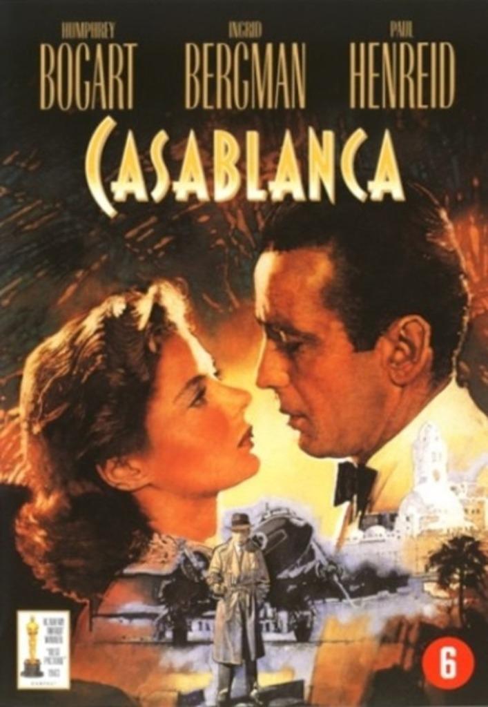 Casablanca, Cd's en Dvd's, Dvd's | Drama, Gebruikt, Historisch of Kostuumdrama, Vanaf 16 jaar, Ophalen