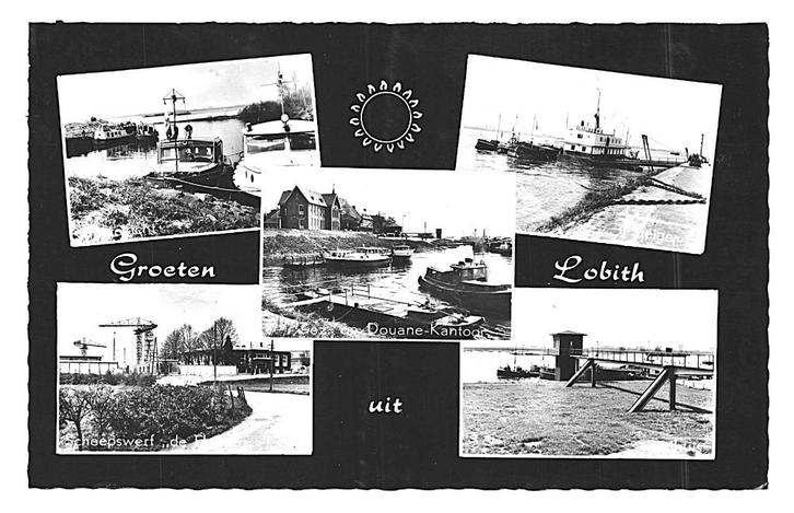 981347 Lobith Gld 1964 Gelopen met zegel, Verzamelen, Ansichtkaarten | Nederland, Gelopen, Gelderland, 1960 tot 1980, Ophalen of Verzenden