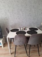 Ikea Eethoek met 4 Stoelen, Huis en Inrichting, Complete eetkamers, Ophalen, Gebruikt, Modern, 4 tot 6 stoelen