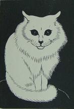 Jan Wittenberg (1886 - 1963) 'Witte Angorapoes' circa 1925., Ophalen of Verzenden