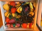 Vintage retro Fruit feest camping kerst Verlichting, Huis en Inrichting, Ophalen of Verzenden, Nieuw, Kunststof, Minder dan 50 cm
