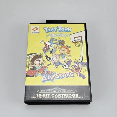 Sega Mega Drive Game: Tiny Toon Adventures Compleet, Spelcomputers en Games, Games | Sega, Zo goed als nieuw