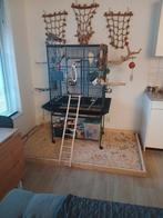 Vogel kooi 86x55x164, Dieren en Toebehoren, Vogels | Hokken en Kooien, Ophalen of Verzenden, Zo goed als nieuw, Metaal, Vogelkooi