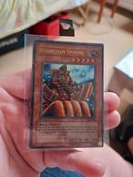 Yu-Gi-Oh Guardian Sphinx PGD Ultra Rare 1e Edition, Ophalen of Verzenden, Zo goed als nieuw, Losse kaart, Foil