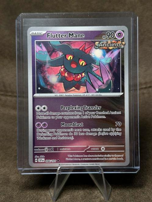 Flutter Mane [Reverse Holo] #96 096/191 (Surging Sparks), Hobby en Vrije tijd, Verzamelkaartspellen | Pokémon, Nieuw, Losse kaart