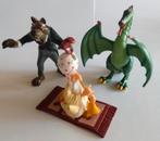 Efteling figuurtjes. 3 stuks. Fakir, Wolf en Draak., Ophalen of Verzenden, Zo goed als nieuw, Beeldje of Poppetje