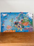 Magnetisch bord landkaart europa kinderkamer, Ophalen of Verzenden