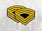 Embleem,Rang,Set,Mouw,US,Army,Sergeant,Majoor,Civil,War, Verzenden, Landmacht, Amerika, Embleem of Badge