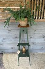 Plantentafel Bayberry, Huis en Inrichting, Tafels | Bijzettafels, Minder dan 55 cm, Sfeervol , Brocante ,, Vierkant, Ophalen of Verzenden