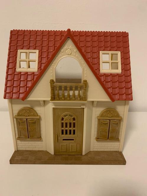 Sylvanian Families  - startershuis, Kinderen en Baby's, Speelgoed | Poppenhuizen, Zo goed als nieuw, Ophalen of Verzenden
