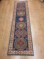 Handgeknoopt oosters tapijt loper kazak 301x78, 200 cm of meer, 50 tot 100 cm, Nieuw, Rechthoekig