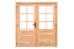 Douglas dubbele glas deur 6-ruits B1850xH2050mm 185x205cm, Minder dan 250 cm, Nieuw, Ophalen of Verzenden, Minder dan 200 cm