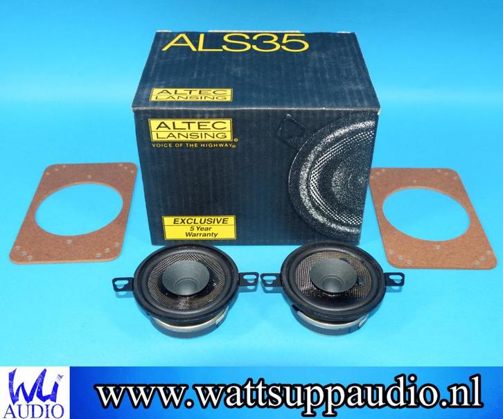 Altec Lansing ALS35 8.3 cm speakers ( Dash ) USA Made, Auto diversen, Autospeakers, Gebruikt, Ophalen of Verzenden