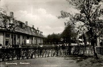 Maarssen Binnenweg st 1935 fotokaart J. Goedheer beschikbaar voor biedingen