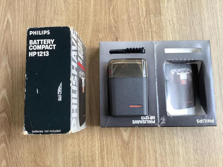 Vintage Philips HP 1213 Compact Shaver – “90 Super”, Verzamelen, Retro, Huis en Inrichting, Verzenden