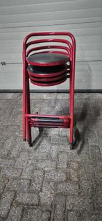 Barkrukken stapelbaar, Huis en Inrichting, Barkrukken, Ophalen, Geen, 60 tot 90 cm, Gebruikt