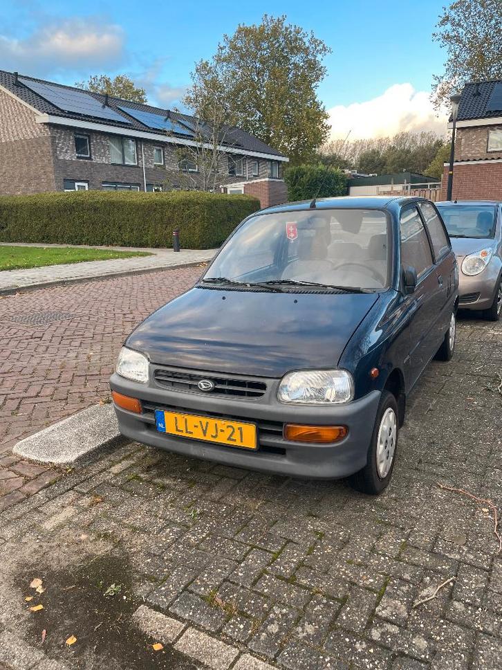 Daihatsu Cuore 0.8 AUT 1995 Blauw NO APK, Auto's, Daihatsu, Particulier, Cuore, Benzine, Hatchback, Automaat, Origineel Nederlands