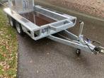 Machinetransporter oprijwagen aanhanger aanhangwagen bakwag, Gebruikt
