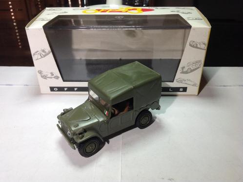 Fiat Campagnola Militaire van Off 43 met doos 1:43 1951, Hobby en Vrije tijd, Modelauto's | 1:43, Nieuw, Auto, Overige merken
