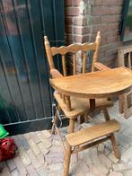 Kinderstoel vintage eiken hout, Kinderen en Baby's, Kinderstoelen, Ophalen of Verzenden, Zo goed als nieuw, Overige typen