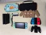 Nintendo Switch + accessoires (proper gebruikt!), Spelcomputers en Games, Spelcomputers | Nintendo Switch, Met 2 controllers, Zo goed als nieuw