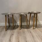 Bijzettafels Richmond, Ophalen, Minder dan 55 cm, Rond, Nieuw
