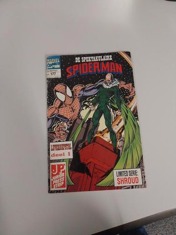 Spectaculaire Spiderman 177 - Leverdiefstel deel 1 beschikbaar voor biedingen