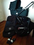 Bugaboo Fox allblack met maxicosi, Kinderen en Baby's, Kinderwagens en Combinaties, Ophalen, Gebruikt, Kinderwagen, Bugaboo