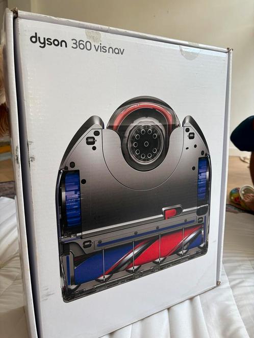 Dyson 360 Vis Nav (robot), Witgoed en Apparatuur, Stofzuigers, Gebruikt, Stofzuiger, Minder dan 1200 watt, Reservoir, Ophalen of Verzenden