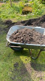 Een kruiwagens grond en 1 m2 grasplakken gratis af te halen, Tuin en Terras, Zand, Ophalen of Verzenden, Zo goed als nieuw