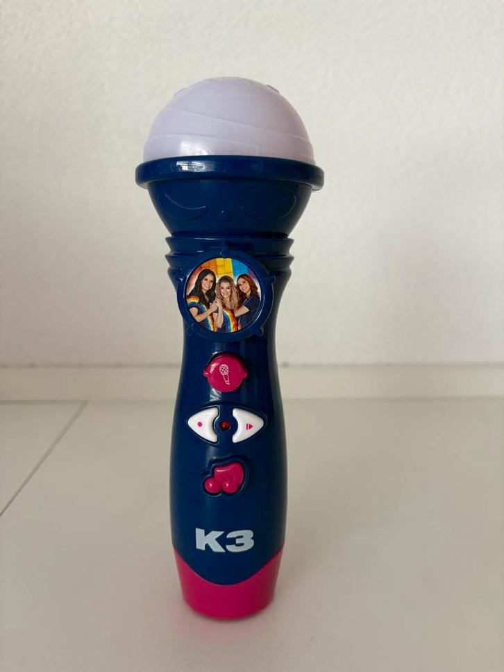 K3 Microfoon, Kinderen en Baby's, Speelgoed | Educatief en Creatief, Gebruikt, Knutselen, Met licht, Ophalen