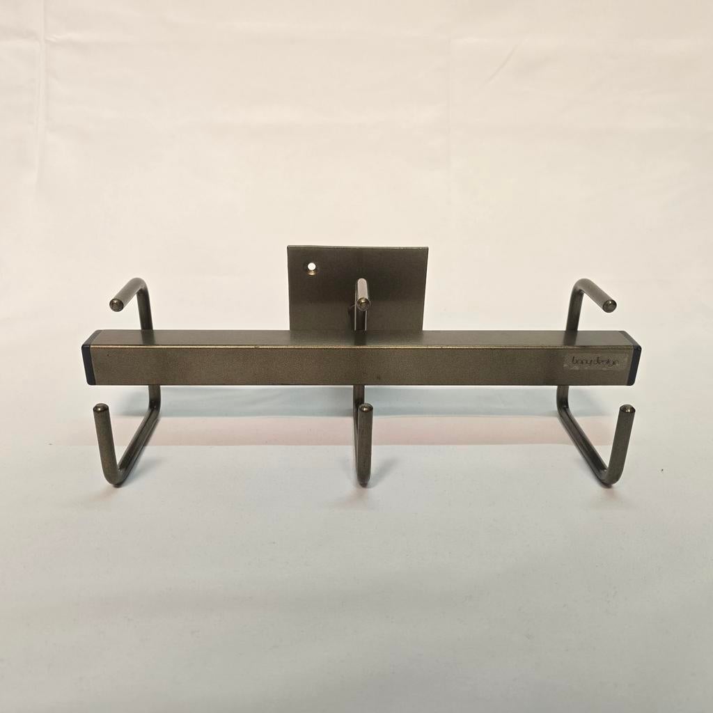 Vintage Bony Design Wandkapstok, 3 Haaks, Huis en Inrichting, Woonaccessoires | Kapstokken, Ophalen of Verzenden, Metaal, Wandkapstok