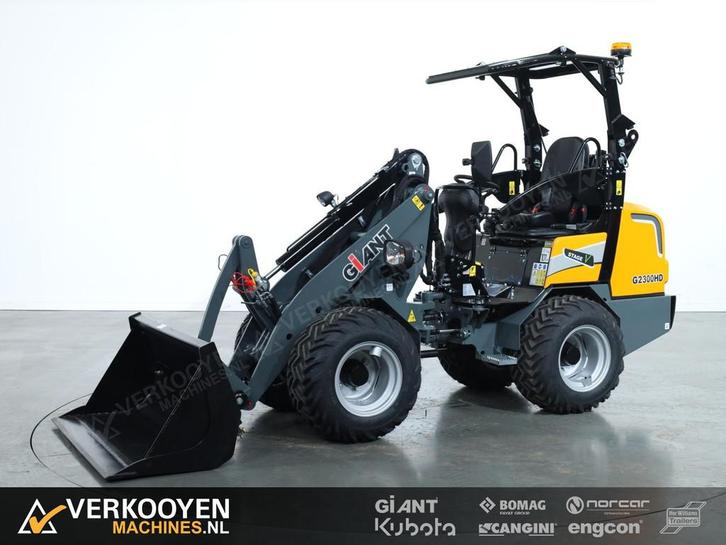 2025 Giant G2300 HD VK10070 Minishovel, Zakelijke goederen, Machines en Bouw | Kranen en Graafmachines, Wiellader of Shovel
