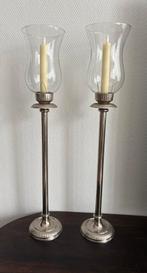 Windlicht set van twee, Ophalen, Zo goed als nieuw, Hout, 25 tot 50 cm