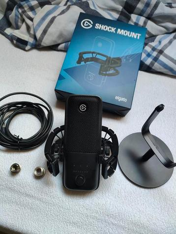 Elgato wave 3 microfoon + shock mount  beschikbaar voor biedingen