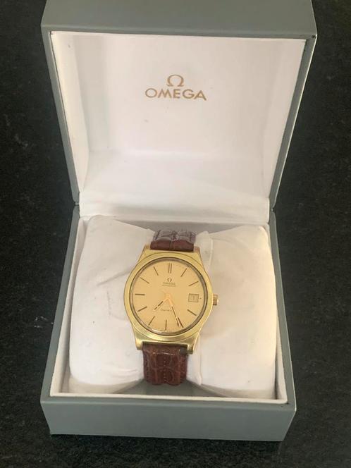 Omega Genève date automaat ref 1660168 cal 1012, Sieraden, Tassen en Uiterlijk, Horloges | Antiek, Polshorloge, Omega, Goud, 1960 of later
