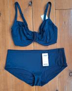 Femilet nieuwe donker blauwe bikini G-cup 80G G80, slip 46, Blauw, Nieuw, Ophalen of Verzenden, Bikini