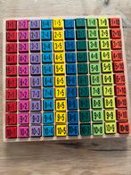 Houten Rekenkundige Blokjes - Leerzaam Speelgoed, Ophalen of Verzenden, Gebruikt, Rekenen