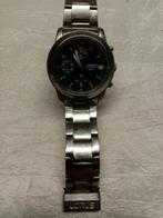 Lorus chronograph 100m, Sieraden, Tassen en Uiterlijk, Horloges | Heren, Overige merken, Staal, Staal, Verzenden