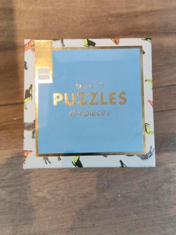 Puzzel 3 x een mooi dier 343 stukjes beschikbaar voor biedingen