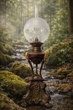 Zeldzame occulte rituele olielamp ,68 cm ,uniek, wicca, heks, Ophalen of Verzenden