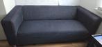 Klippen bank Ikea donker blauw jeans, Ophalen, 150 tot 200 cm, Tweepersoons, 75 tot 100 cm