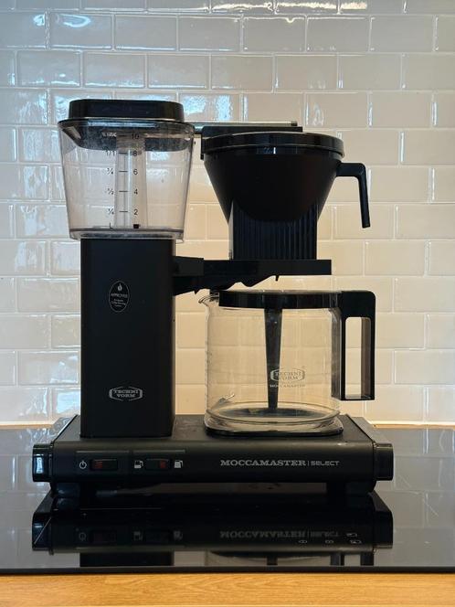 Moccamaster Select – Zwart, Witgoed en Apparatuur, Koffiezetapparaten, Zo goed als nieuw, Gemalen koffie, Koffiemachine, 4 tot 10 kopjes