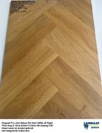 Visgraat Pvc Click Natuur Dark met integreerde ondervloer, Ophalen of Verzenden, Zo goed als nieuw